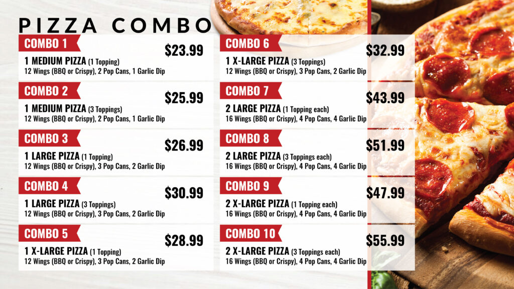 Pizza Combo – Metro Pizza & Chicken